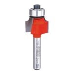 Diablo DR34104 Rounding Over Router Bit, 1/8 in Dia Cutter, 1/2 in L Cutting, 2-3/16 in OAL, 1/4 in Dia Shank