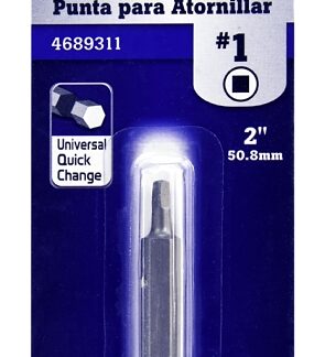 Vulcan 305891OR Screwdriver Bit, S2 Chrome Molybdenum Steel