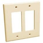 InvisiPlate SM-T-1 Wallplate, 5 in L, 3-1/4 in W, 1 -Gang