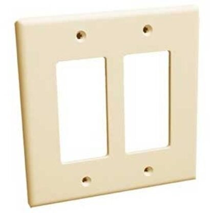 InvisiPlate SM-T-1 Wallplate, 5 in L, 3-1/4 in W, 1 -Gang