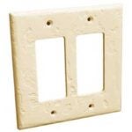 InvisiPlate HT-T-1 Wallplate, 5 in L, 3-1/4 in W, 1 -Gang