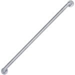 Boston Harbor SG01-01&0148 Safety Grab Bar, 48 in L Bar, Stainless Steel, Wall Mounted Mounting