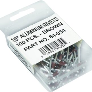 Amerimax 84034 Gutter Rivet, 1-1/2 in L, Aluminum