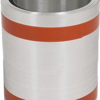 Amerimax 70008 Roll Valley Flashing, 50 ft OAL, 8 in OAW, Galvanized Steel