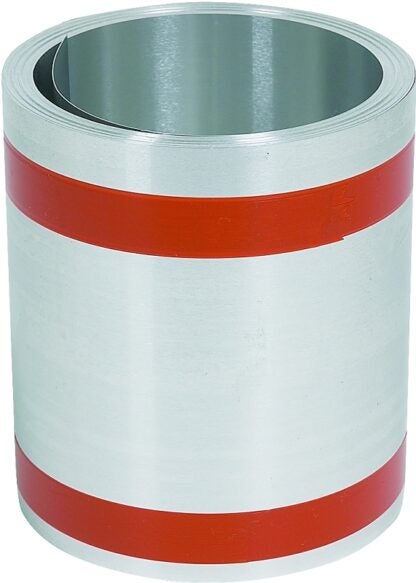 Amerimax 70010 Roll Valley Flashing, 50 ft OAL, 10 in OAW, Galvanized Steel