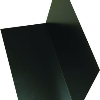 Amerimax 6974335BX Step Flashing, 3 in L, 4 in W, Aluminum, Black Sells in Quantity of 250