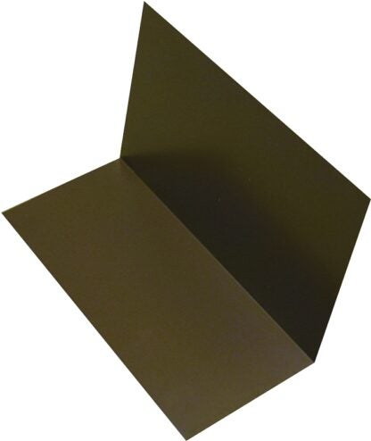 Amerimax 6974319BX Step Flashing, 3 in L, 4 in W, Steel, Brown Sells in Quantity of 250