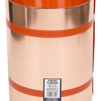 Amerimax 67314 Flashing Roll, 10 ft OAL, 14 in OAW, Copper