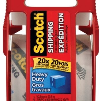 Scotch 142NA Packaging Tape, 20.3 mm L, 50.8 mm W, Clear