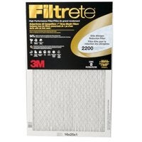 Filtrete EA02DC-6C Air Filter, 20 in L, 20 in W, 12 MERV, 2200 MPR Sells in Quantity of 6