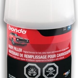 Bondo 262C Body Filler, 1 qt Can, Paste, Pungent Organic