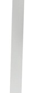 Regal RLP-0W Line Post, 42 in H, 2-1/4 in W, Aluminum, White