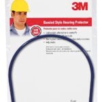 3M TEKK Protection 90537-80025T Banded Hearing Protector, 28 dB NRR