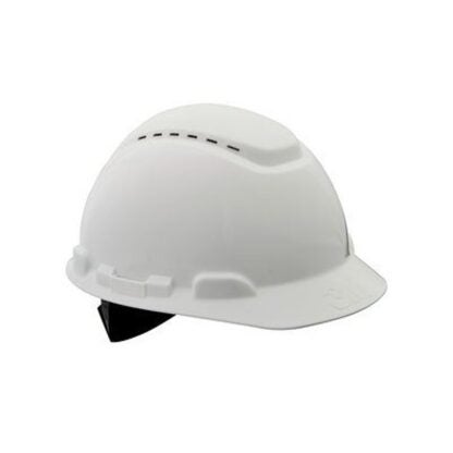 3M 7100119484 Hard Hat, One-Size, Ratchet Suspension, White, Class: C, G and E