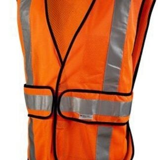 3M TEKK Protection 94625-80030T Reflective Safety Vest, One-Size, Fabric, Fluorescent Orange