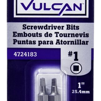 Vulcan 305462OR Screwdriver Bit, S2 Chrome Molybdenum Steel