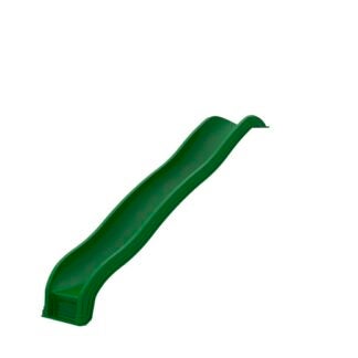 Playstar PS 8826 Giant Scoop Wave Slide, 8 ft L Slide, Open Slide, Straight Slide, HDPE, Green