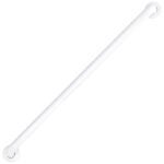 Boston Harbor SG01-01&0236 Safety Grab Bar, 36 in L Bar, White, Wall Mounted Mounting