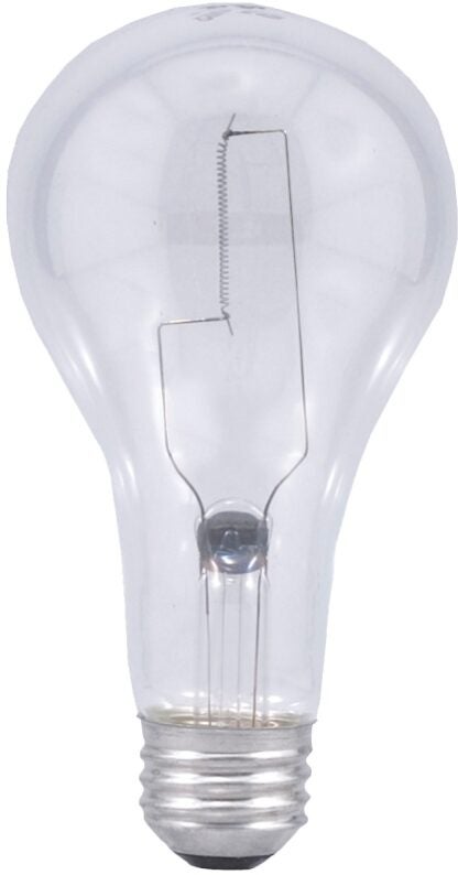 Sylvania 15476 Incandescent Lamp, 200 W, A21 Lamp, Medium Lamp Base, 3880 Lumens, 2850 K Color Temp, 750 hr Average Life