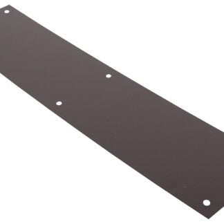 ProSource 32238ORB-PS Push Plate, Aluminum, Oil-Rubbed Bronze, 15 in L, 3-1/2 in W, 0.8 mm Thick