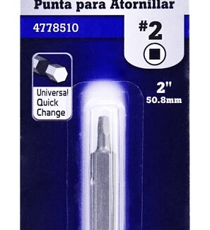 Vulcan 305971OR Screwdriver Bit, S2 Chrome Molybdenum Steel