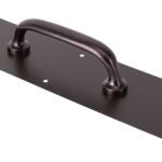 ProSource 32239ORB-PS Door Pull Plate, 3-1/2 in W, 15 in D, 1-5/8 in H, Aluminum, Ornamental Bronze