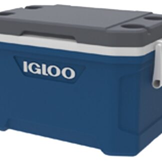 Igloo 0050338 Latitude Cooler, 52 qt Cooler, Polyurethane, Indigo Blue/Meteorite