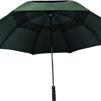 Diamondback TF-08 Umbrella, Round Canopy, Nylon Fabric, Black Fabric, 29 in OAH