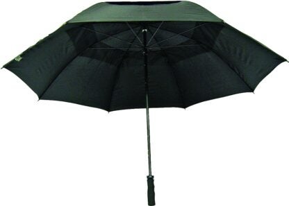 Diamondback TF-08 Umbrella, Round Canopy, Nylon Fabric, Black Fabric, 29 in OAH