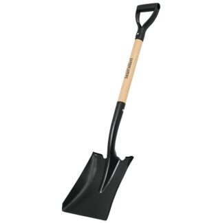 Landscapers Select 34450 Shovel, Steel Blade, D-Shaped Handle, 28 in L Handle