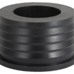 ProSource 33U-205 Hub Donut, 3 x 2 in, PVC, Black