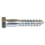 Reliable HLZ Series HLZ122CT Partial Thread Bolt, 1/2-6 Thread, 2 in OAL, A Grade, Steel, Zinc