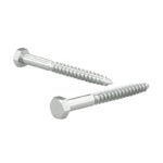 Reliable HLZ Series HLZ387CT Partial Thread Bolt, 3/8-7 Thread, 7 in OAL, A Grade, Steel, Zinc