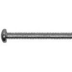 Reliable PKMZ Series PKMZ10243VP Machine Screw, #10 Thread, 1/2 in L, Imperial Machine Thread, Pan Head, Quadrex Drive, 100/BX