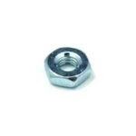 Reliable HMNZ632MR Hex Nut, UNC-UNF Thread, 6-32 Thread, Steel, Zinc, A Grade