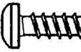 Reliable PKWZ8214MR Screw, #8-15 Thread, 2-1/4 in L, Partial, Twin Lead Thread, Pan Head, Square Drive, Regular Point Sells in Quantity of 5