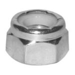 Reliable HNLNS3816MR Lock Nut, 3/8-16 Thread, Stainless Steel, 18-8 Grade