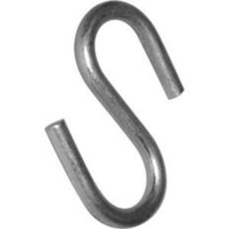 Reliable SHZ112MR S-Hook, 11/64 in Dia Wire, Zinc Sells in Quantity of 5