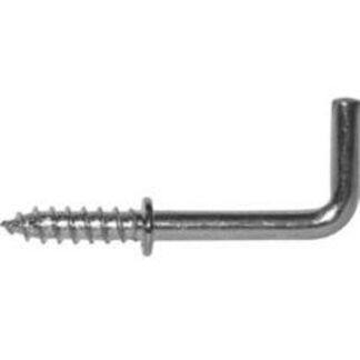 Reliable SHB1MR Shoulder Screw Hook, 7/64 in Thread, 1 in L, Brass Sells in Quantity of 5