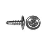 Reliable RzR Series KLTSZ812MR Screw, #8-18 Thread, 1/2 in L, Full Thread, K-Lath, Modified Truss Head, Phillips Drive, 15/PK Sells in Quantity of 5