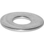 Reliable PWZM8MR Ring Washer, 8.62 mm ID, 16 mm OD, 1.8 mm Thick, Steel, Zinc, 8.8 Grade Sells in Quantity of 5