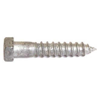 Reliable HLHDG Series HLHDG3412CT Partial Thread Bolt, 3/4-4-1/2 Thread, 12 in OAL, A Grade, Galvanized Steel