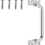 ProSource 20902CHB-PS Sash Lift, 3-7/8 in L Handle, Zinc, Chrome