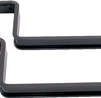 Landscapers Select GB0043L Box Bracket, Aluminum, Black, Epoxy-Coated