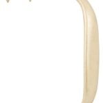 ProSource 20914SBB-PS Door Pull, 3/4 in W, 4-3/4 in D, 1-3/16 in H, Steel, Satin Brass