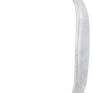 ProSource 20914MGS-PS Door Pull, 3/4 in W, 4-3/4 in D, 1-3/16 in H, Steel, Galvanized