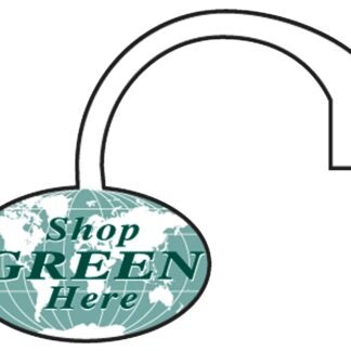 Identiti GPEG2 Peg Bouncer Display Tag, Green