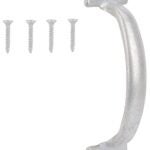 ProSource 20912MGB-PS Door Pull, 1-3/4 in W, 6-1/2 in D, 1-1/2 in H, Steel, Galvanized