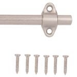 ProSource 23260-SC-PS Surface Bolt, 0.7 in Bolt Head, 4 in L Bolt, Satin Chrome