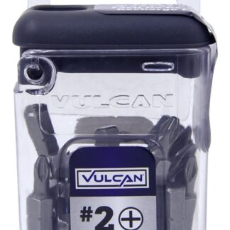 Vulcan 402741OR Screwdriver Bit, Hex Shank, S2 Chrome Molybdenum Steel